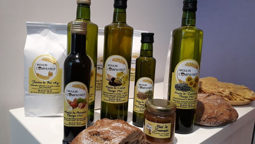 Doazon 64 Le Moulin Compayrot Produit Des Farines Et Huiles Artisanales