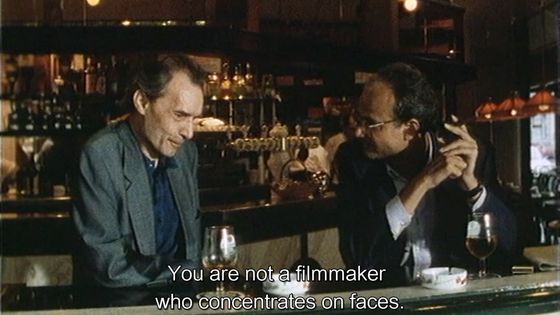 Image extraite du film 'Jacques Rivette, le veilleur' de Claire Denis - 1990