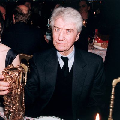 Alain Resnais et Sabine Azéma après la cérémonie des César en 1994