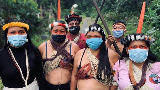 Les peuples autochtones face au covid-19 ©AFP - Mitch Anderson Amazon Frontlines AFP