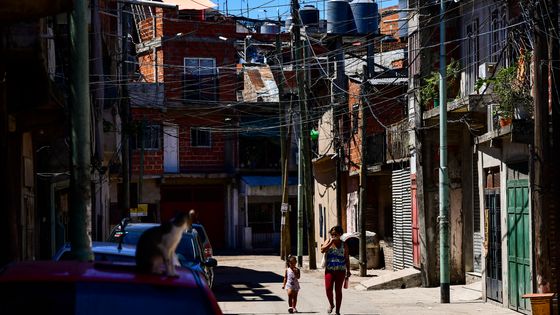 Photo prise dans un quartier de Buenos Aires en Agentine le 11 janvier 2019. ©AFP - RONALDO SCHEMIDT