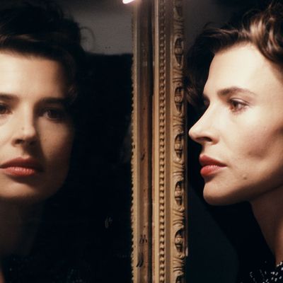 Fanny Ardant sur le tournage de Vivement Dimanche , film de François Truffaut (1983)