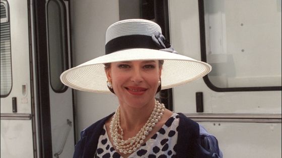 Fanny Ardant sur le tournage du film "Callas Forever" de Franco Zeffirelli ©Getty - Pascal LE FLOCH-Gamma-Rapho