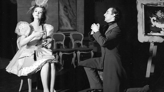 Les contes d'Hoffmann dans un théatre du Strand à Londres. Avril 1942 ©Getty - Tunbridge-Sedgwick Pictorial Press/Getty Images