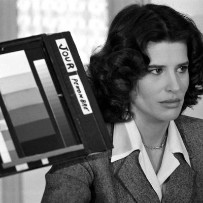 Fanny Ardant lors du tournage du film "La Femme d'à côté" réalisé par François Truffaut, en juin 1981 à Paris, France.