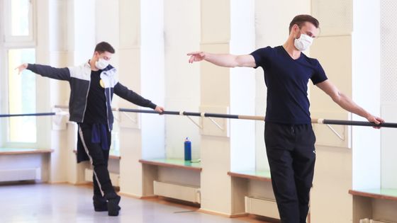 Reprise des répétitions du Ballet du Rhin ©Maxppp - PHOTOPQR/L'ALSACE