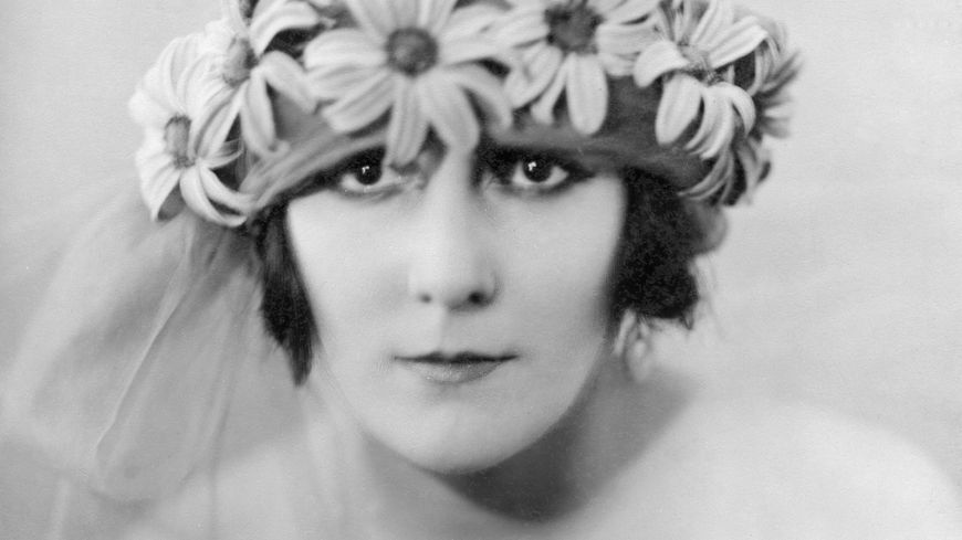 L'actrice Stacia Napierkowska en 1921.