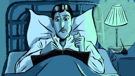 Proust, l’infini depuis son lit - copyright Charlotte Mo