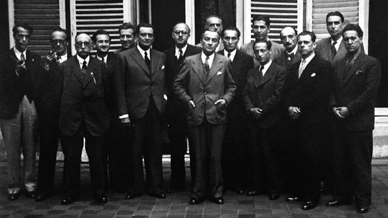 Membres du Conseil National de la Résistance le 28 août 1944 à Paris ©AFP - AFP