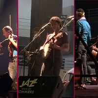 Leyla McCalla sur la scène de la Salle Marcel-Hélie à Coutances le 06 mai 2016 dans le cadre de Jazz Sous les Pommiers