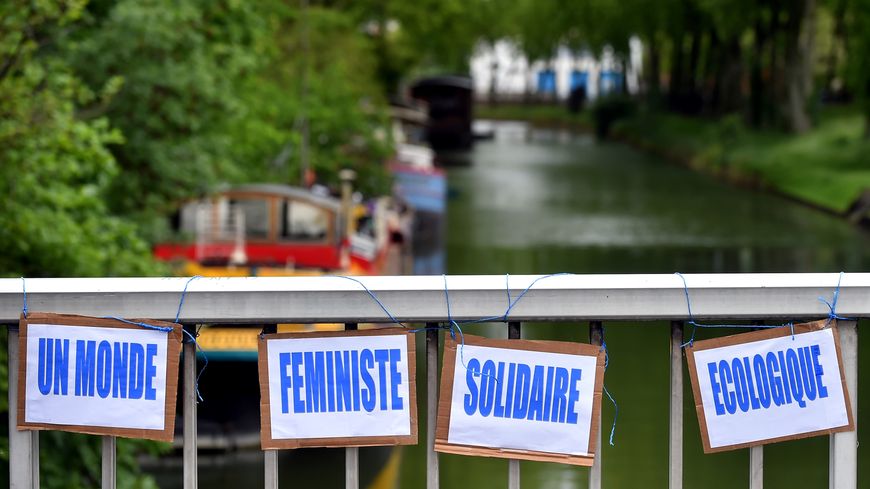 Canal du Midi, Toulouse, 1er mai 2020