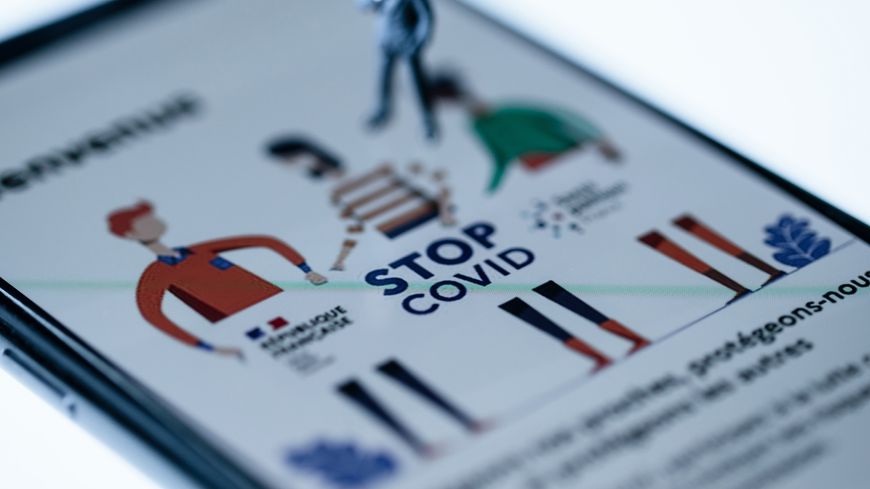 L'application du gouvernement français StopCovid est disponible au téléchargement le 2 juin 2020.