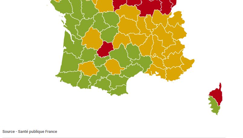 Le Lot En Rouge Par Erreur Sur La Carte Du Deconfinement Le President Du Departement Soulage Et En Colere