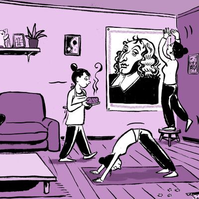 Pascal, "Peut-on demeurer en repos dans une chambre ?"