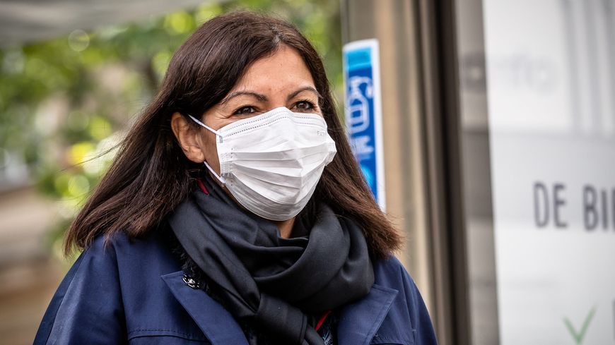 Anne Hidalgo, maire de Paris le 12 mai 2020
