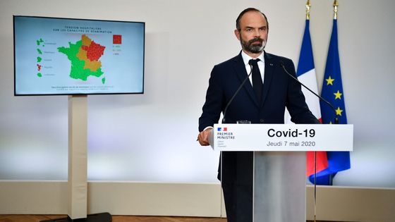 "Les plages de galet du Havre ne seront pas aussi fréquentées que les criques sablonneuses du Sud-Est". Dans sa présentation du déconfinement, jeudi 7 mai, Edouard Philippe a laissé une part d'autonomie aux maires dans l'application des mesures. ©AFP - Christophe Archambault
