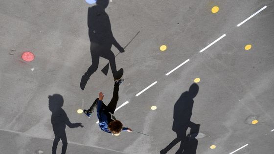 Ecoliers à l'école Saint Germain de Charonne (Paris) ©AFP - FRANCK FIFE