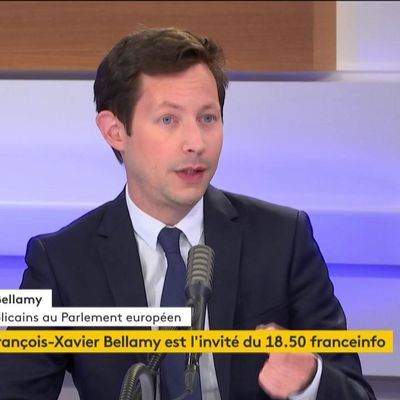 François-Xavier Bellamy, député européen Les Républicains (LR)