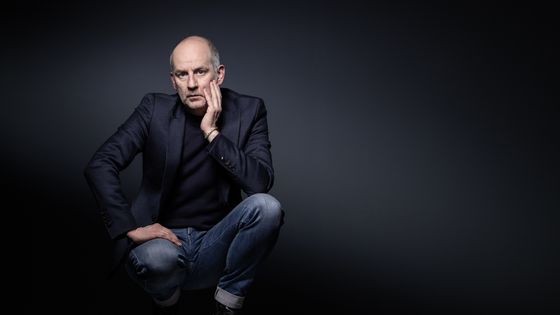 Portrait de l'auteur et dessinateur Christian Hincker, aka Blutch, en janvier 2020 ©AFP - Joël Saget
