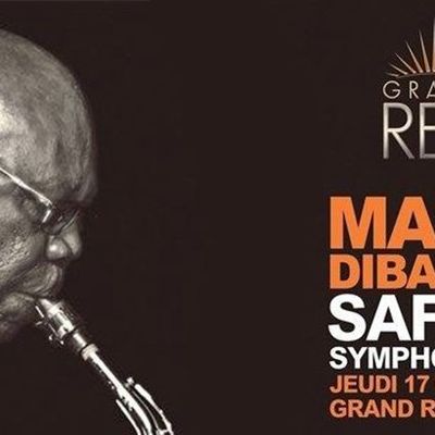 Affiche Manu Dibango au Grand Rex