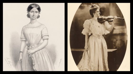 Teresa Milanollo (1827-1904) et Maud Powell (1867-1920) ©Getty - Marie-Alexandre Alophe / Hulton Archive