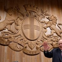 Jean-Claude Gaudin, maire sortant, ne se représente pas (ici le 27 janvier 2020)