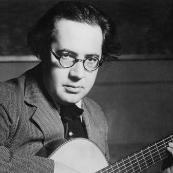 Andrès Segovia, circa 1930