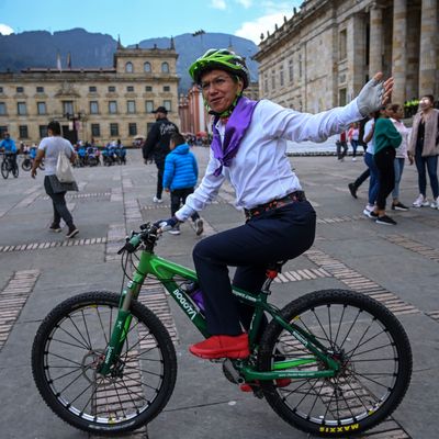 Claudia Lopez, la maire de Bogota, le 08 mars dernier