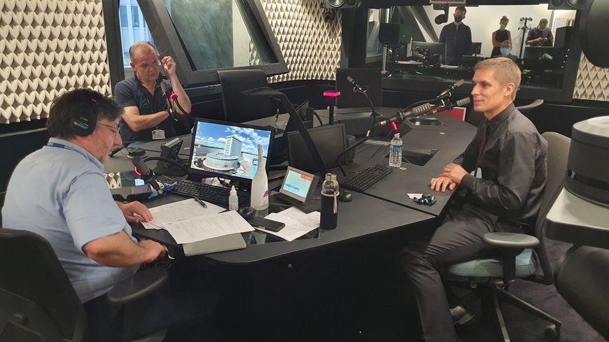 François-Xavier Roth, Arnaud Merlin et Cédric Tiberghiem (Studio France Musique - 25/06/2020)