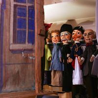 Dans les coulisses du théâtre du Guignol à Lyon