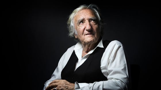 Serge Rezvani à Paris le 6 Octobre 2015. ©AFP - JOEL SAGET