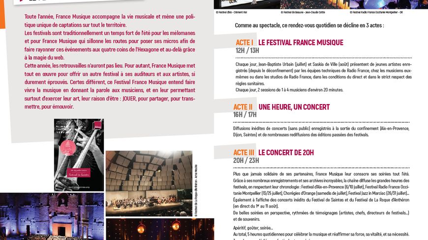 Le Festival France Musique 2020