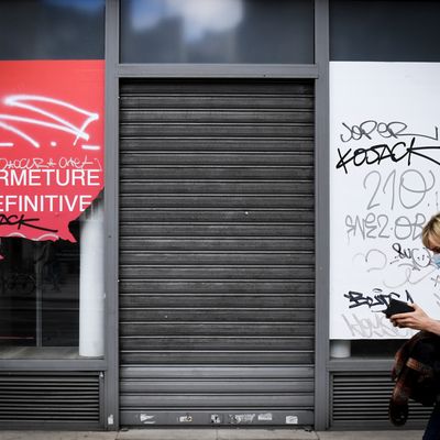 A Paris, le 8 juin 2020. Le commerce a perdu 54 milliards d'euros de chiffre d'affaires pendant le confinement.