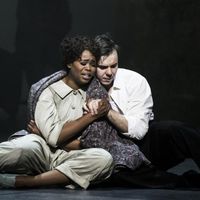 Pretty Yende et Benjamin Bernheim dans "Manon" de Massenet (Mars 2020).