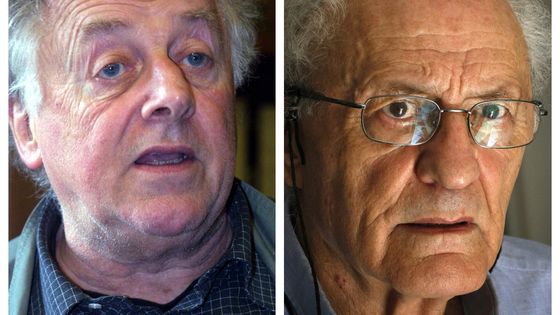 Pierre Milza / Zeev Sternhell ©Maxppp - JM NIESTER MAXPPP / MENAHEM KAHANA / AFP