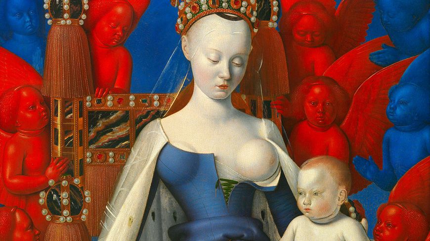 La Vierge à l'enfant de Jean Fouquet
