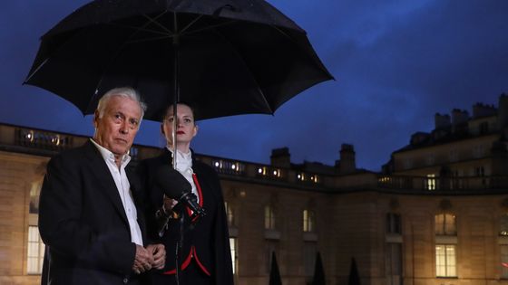 Jean-François Delfraissy à l'Elysée en mars 2020 ©AFP - Ludovic Marin