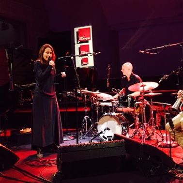 Susanne Abbuehl au Studio 105 de la Maison de la Radio le 21 novembre 2015