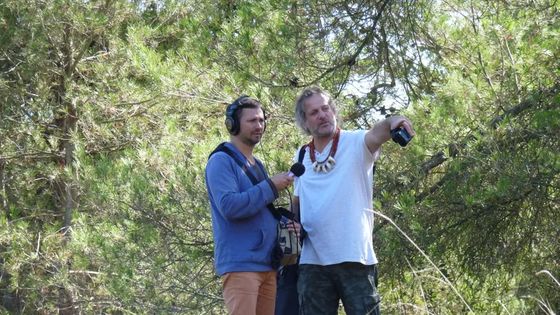 Serge et Jérôme pendant le reportage