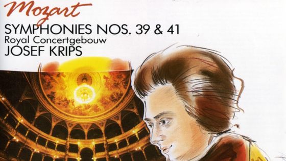 Wolfgang Amadeus Mozart, Symphonies n° 39 & 41, Royal Concertgebouw Orchestra, Josef Krips - Philips