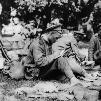 1917 : Un soldat russe écrit une lettre