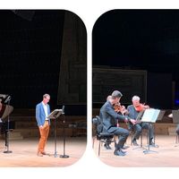 Tristan Raës et Cyrille Dubois / Le Quatuor Parisii et Emmanuelle Bertrand