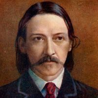 Portrait de Robert Louis Stevenson par C.W.Quinnell
