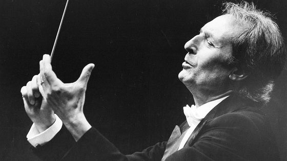 Carlo Maria Giulini dirige l'Orchestre philharmonique de Los Angeles en 1982 ©Getty - Gary Friedman / Los Angeles Times
