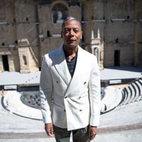 Le musicien et DJ Jeff Mills aux Chorégies Festival à Orange, en juillet 2019.