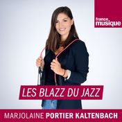 visuel podcast de l'émission "Les blazz du jazz" par Marjolaine Portier-Kaltenbach