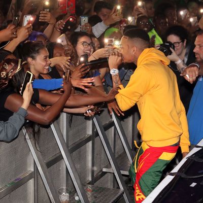 Stunna 4 Vegas performe au Théâtre PlayStation à New York City