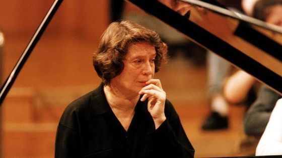 La pianiste russe Elisabeth Leonskaja photographiée en octobre 1998 ©Getty - Brill/ullstein bild