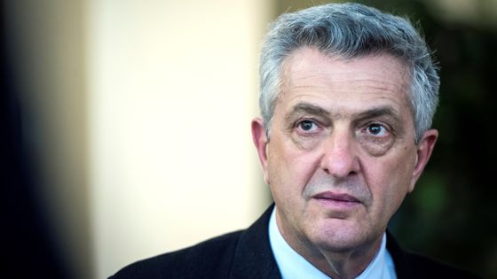 Le Haut Commissaire des Nations-Unies pour les réfugiés, Filippo Grandi. ©Maxppp - Fernando Villar