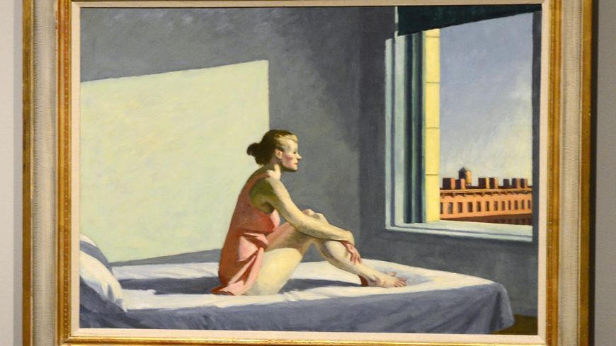 "Morning Sun" de Edward Hopper, exposé au Thyssen-Bornemisza Museum in Madrid en 2012